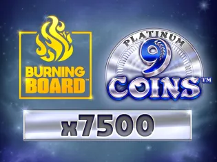9 Coins™ Platinum Burning Board™ game cover